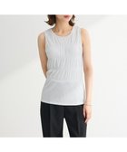 【グリーンパークス/Green Parks】の・Petit Fleur シャーリングラメタンクトップ White|ID: prp329100004614633 ipo3291000000033044024