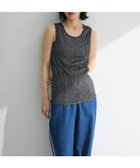 【グリーンパークス/Green Parks】の・Petit Fleur シャーリングラメタンクトップ Silver|ID: prp329100004614633 ipo3291000000033044026
