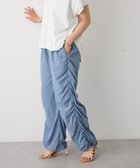 【クラフトスタンダードブティック/CRAFT STANDARD BOUTIQUE】のサイドシャーリングカーゴパンツ Blue|ID: prp329100004614635 ipo3291000000033044051