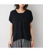 【クラフトスタンダードブティック/CRAFT STANDARD BOUTIQUE】のバックギャザーVネックニットベスト Black|ID: prp329100004614638 ipo3291000000033044059