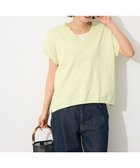 【クラフトスタンダードブティック/CRAFT STANDARD BOUTIQUE】のバックギャザーVネックニットベスト Light Yellow|ID: prp329100004614638 ipo3291000000033044060