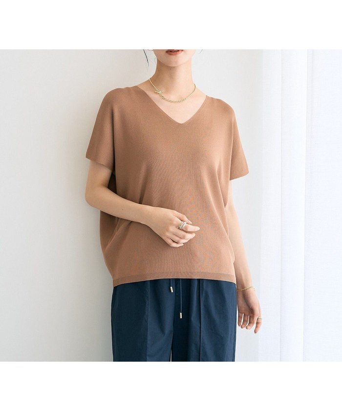 【イェッカ ヴェッカ/YECCA VECCA】のVネックドルマンニット インテリア・キッズ・メンズ・レディースファッション・服の通販 founy(ファニー) https://founy.com/ ファッション Fashion レディースファッション Fashion for Women トップス・カットソー Cut & Sew Tops ニット Knit Tops & Sweaters Vネックトップス V-Neck Tops / V-Cut Neckline Shirts おすすめ Recommended / Our Picks セーター Sweater, Knitwear デコルテ Décolleté, Neckline ポケット Pocket, Pocket Detail 秋 Autumn A/W・秋冬 Autumn/Winter |ID: prp329100004614647 ipo3291000000033044157