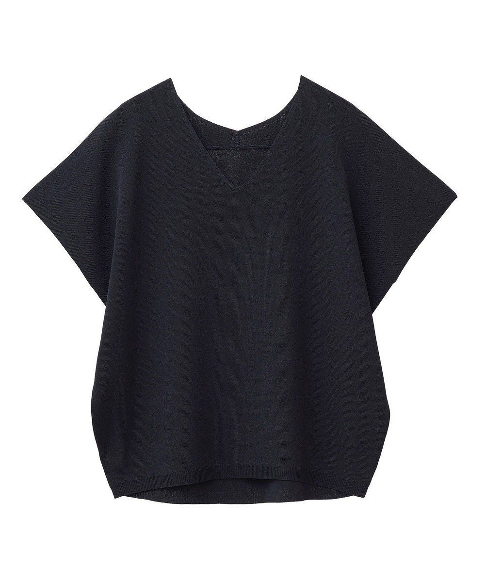 【イェッカ ヴェッカ/YECCA VECCA】のVネックドルマンニット インテリア・キッズ・メンズ・レディースファッション・服の通販 founy(ファニー) 　ファッション　Fashion　レディースファッション　Fashion for Women　トップス・カットソー　Cut & Sew Tops　ニット　Knit Tops & Sweaters　Vネックトップス　V-Neck Tops / V-Cut Neckline Shirts　おすすめ　Recommended / Our Picks　セーター　Sweater, Knitwear　デコルテ　Décolleté, Neckline　ポケット　Pocket, Pocket Detail　秋　Autumn　A/W・秋冬　Autumn/Winter　Black|ID: prp329100004614647 ipo3291000000033044159