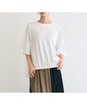 【イェッカ ヴェッカ/YECCA VECCA】の素材MIXカットプルオーバー 人気、トレンドファッション・服の通販 founy(ファニー) ファッション Fashion レディースファッション Fashion for Women トップス・カットソー Cut & Sew Tops シャツ・ブラウス・オフィスカジュアル Elegant Blouses & Button-Ups ロングTシャツ・Tシャツ Longline T-Shirts & Tees カジュアルプルオーバー・ニットトップス Pullovers & Knit Tops / Casual Pullovers カットソー・ベーシックTシャツ Cut-and-Sewn Tops / Stretch Tees & Basics 新作・新入荷 New Arrivals / New In おすすめ Recommended / Our Picks カットソー Cut and Sewn Top ギャザー Gathered, Ruffled スタイリッシュ Stylish, Fashionable ポケット Pocket, Pocket Detail ヴィンテージ Vintage Style A/W・秋冬 Autumn/Winter |ID:prp329100004614651