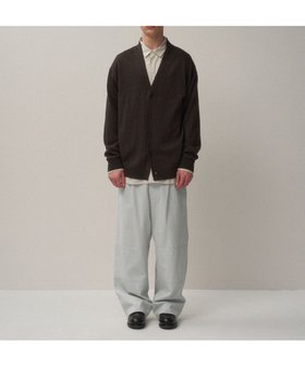 【エイトン/ATON】 WOOL WASHI オーバーサイズカーディガン - UNISEX人気、トレンドファッション・服の通販 founy(ファニー) ファッション Fashion レディースファッション Fashion for Women トップス・カットソー Cut & Sew Tops カーディガン・羽織り Layered Style Cardigans カーディガン Cardigan, Knitwear ユニセックス Unisex, Genderless リネン Linen, Linen Fabric A/W・秋冬 Autumn/Winter S/S・春夏 SS, Spring/Summer, Warm Season 新作・新入荷 New Arrivals / New In 夏 Summer |ID:prp329100004614672