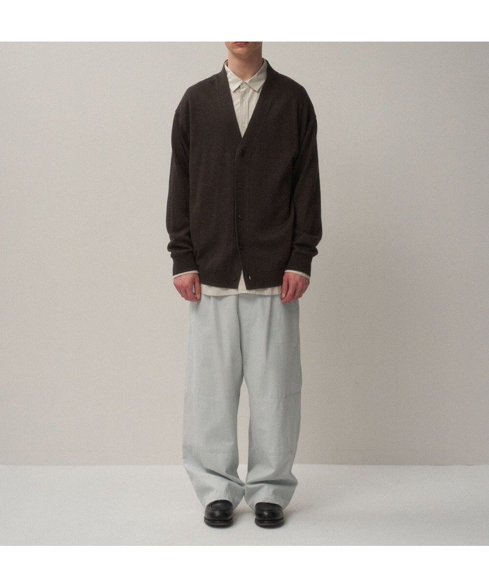 【エイトン/ATON】のWOOL WASHI オーバーサイズカーディガン - UNISEX 人気、トレンドファッション・服の通販 founy(ファニー) 　ファッション　Fashion　レディースファッション　Fashion for Women　トップス・カットソー　Cut & Sew Tops　カーディガン・羽織り　Layered Style Cardigans　カーディガン　Cardigan, Knitwear　ユニセックス　Unisex, Genderless　リネン　Linen, Linen Fabric　A/W・秋冬　Autumn/Winter　S/S・春夏　SS, Spring/Summer, Warm Season　新作・新入荷　New Arrivals / New In　夏　Summer　 other-1|ID: prp329100004614672 ipo3291000000033044325
