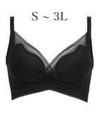 【ブラデリス ニューヨーク/BRADELIS New York】の【BRADELIS Me / ノンワイヤー・バストアップ】 LiftMeUpブラ 補正ブラ 補整 下着 ラインが響きにくいブラジャー ブラック|ID: prp329100004614674 ipo3291000000033044354