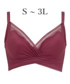 【ブラデリス ニューヨーク/BRADELIS New York】の【BRADELIS Me / ノンワイヤー・バストアップ】 LiftMeUpブラ 補正ブラ 補整 下着 ラインが響きにくいブラジャー カシス|ID: prp329100004614674 ipo3291000000033044356