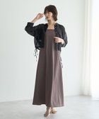 【イェッカ ヴェッカ/YECCA VECCA】の【2点SET】シアーシャツ×Aラインキャミワンピース 人気、トレンドファッション・服の通販 founy(ファニー) ファッション Fashion レディースファッション Fashion for Women ワンピース Dresses キャミソールワンピース Camisole Dresses おすすめ Recommended / Our Picks キャミソール Camisole, Spaghetti Strap Top キャミワンピース Cami Dress, Slip Dress シアー Sheer, See-Through トレンド Trend, Trending Now フォルム Silhouette, Form フレア Flare, Flared ポケット Pocket, Pocket Detail リボン Ribbon, Bow A/W・秋冬 Autumn/Winter thumbnail Black|ID: prp329100004614722 ipo3291000000034019784