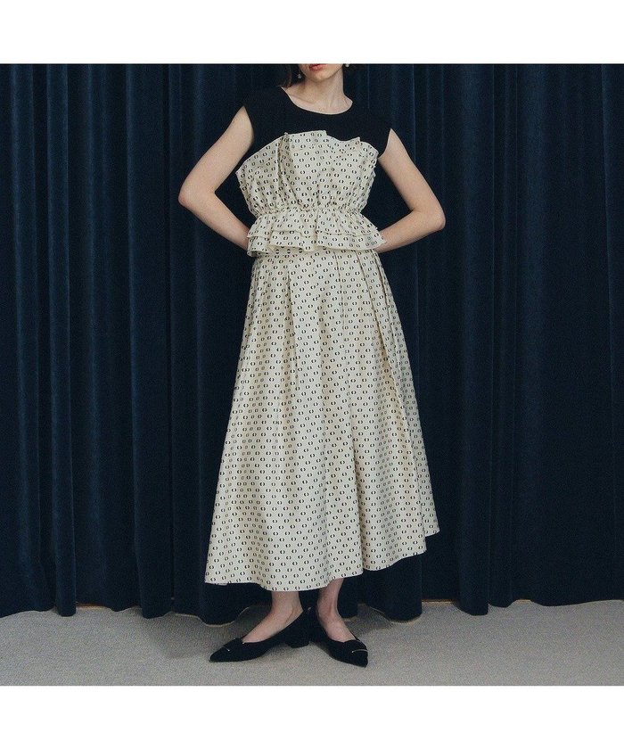 【イェッカ ヴェッカ/YECCA VECCA】のビスチェドッキングブラウス インテリア・キッズ・メンズ・レディースファッション・服の通販 founy(ファニー) https://founy.com/ ファッション Fashion レディースファッション Fashion for Women トップス・カットソー Cut & Sew Tops シャツ・ブラウス・オフィスカジュアル Elegant Blouses & Button-Ups ビスチェ Bustiers & Corset Tops / Layered Bustier Style 新作・新入荷 New Arrivals / New In おすすめ Recommended / Our Picks ギャザー Gathered, Ruffled シャーリング Shirring, Ruched ストライプ Stripe, Striped Pattern セットアップ Set-Up, Coordinated Outfit ドッキング Docking, Mixed Material ドット Polka Dot, Dot Pattern ビスチェ Bustier, Corset Top フレア Flare, Flared ポケット Pocket, Pocket Detail A/W・秋冬 Autumn/Winter |ID: prp329100004614730 ipo3291000000033044754