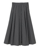 【イェッカ ヴェッカ/YECCA VECCA】のタックフレアスカート Stripe|ID: prp329100004614731 ipo3291000000033044771
