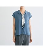 【イェッカ ヴェッカ/YECCA VECCA】のスカーフ付きブラウス Grayish Blue|ID: prp329100004614733 ipo3291000000033044800