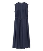 【イェッカ ヴェッカ/YECCA VECCA】のベルト付きラメステッチギャザーワンピース Navy|ID: prp329100004614736 ipo3291000000033044826