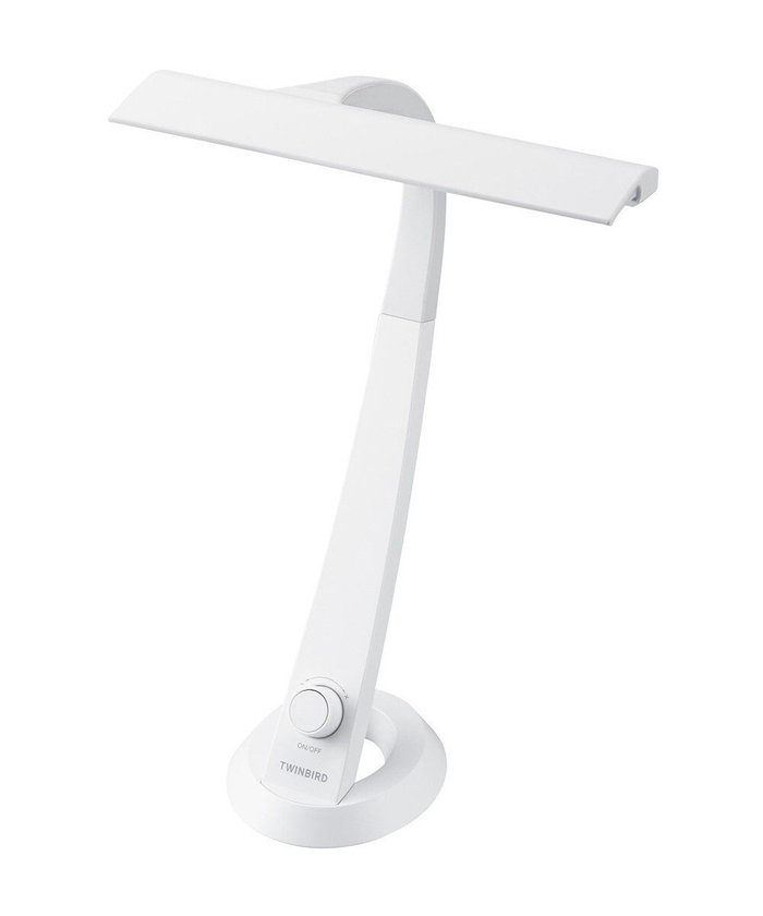 【ヤマト テーブル&キッチン/YAMATO Table & Kitchen】の【TWINBIRD】LEDデスクライト ホワイト LE-H851W インテリア・キッズ・メンズ・レディースファッション・服の通販 founy(ファニー) https://founy.com/ ファッション Fashion レディースファッション Fashion for Women コンパクト Compact, Small Size 切替 Switching, Contrast Panel シリコン Silicone, Silicone Material デスク Desk, Work Desk 時計 Watch, Wristwatch |ID: prp329100004615060 ipo3291000000034250003