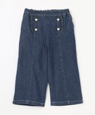 【エニィ/ANY / KIDS】のデニム ワイド パンツ 人気、トレンドファッション・服の通販 founy(ファニー) ファッション Fashion キッズファッション Fashion for Kids ボトムス Bottoms くるぶし Ankle-Length デニム Denim, Jeans Material ポケット Pocket, Pocket Detail ワイド Wide, Wide Fit A/W・秋冬 Autumn/Winter thumbnail ネイビー系デニム|ID: prp329100004615066 ipo3291000000034451967