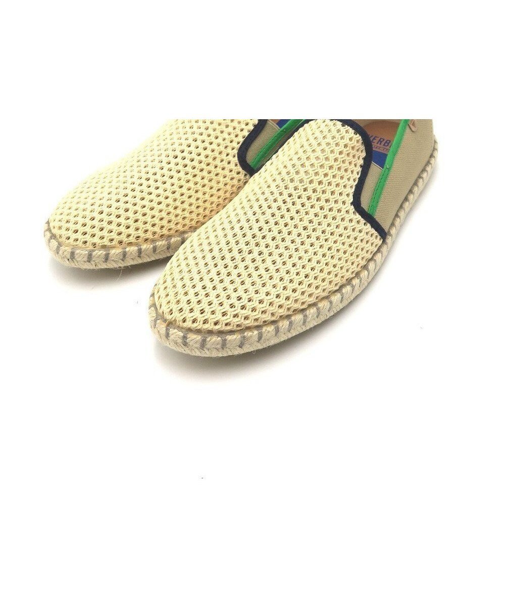 【ボントレ/BONTRE / MEN】の【VERBENAS/ベルベナス】メッシュバイカラージュートスリッポン インテリア・キッズ・メンズ・レディースファッション・服の通販 founy(ファニー) 　ファッション　Fashion　メンズファッション　Fashion for Men　シューズ・靴　Shoes　サンダル　Sandals, Summer Shoes　シューズ　Shoes, Footwear　スニーカー　Sneakers, Trainers　メッシュ　Mesh, Net Fabric　夏　Summer　春　Spring　S/S・春夏　SS, Spring/Summer, Warm Season　A/W・秋冬　Autumn/Winter　グリーン|ID: prp329100004615073 ipo3291000000033653723