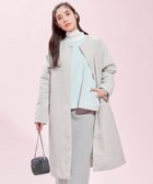 【23区/NIJYUSANKU】の【撥水加工】中綿 パデット ドルマンコート 人気、トレンドファッション・服の通販 founy(ファニー) ファッション Fashion レディースファッション Fashion for Women アウター Coat / Outerwear Collection コート・ロングコート・ピーコート Long Coats, Peacoats & More レディースジャケット・軽アウター Jackets オケージョン Occasion Wear 軽量 Lightweight, Ultra Light ジャケット Jacket, Outerwear タフタ Taffeta, Structured Fabric ダウン Down, Puffer ロング Long, Long-Length A/W・秋冬 Autumn/Winter エレガント 上品 Elegant thumbnail ベージュ系|ID: prp329100004615076 ipo3291000000033049119