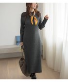 【エニィ スィス/any SiS】の【洗える】求心リブニット ワンピース 人気、トレンドファッション・服の通販 founy(ファニー) ファッション Fashion レディースファッション Fashion for Women ワンピース Dresses ニットワンピース Knit Dresses アクリル Acrylic Material コーティング Coating, Coated Finish ストレッチ Stretch, Stretchy Fabric パール Pearl, Pearl Accent リブニット Rib Knit, Ribbed Knit リラックス Relax, Relaxed Fit エレガント 上品 Elegant 洗える Machine Washable A/W・秋冬 Autumn/Winter thumbnail チャコール|ID: prp329100004615134 ipo3291000000033480368