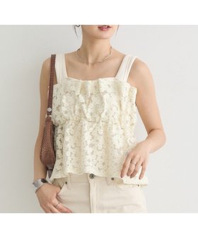 【アースミュージックアンドエコロジー/earth music&ecology】のキラキラフラワー刺繍ビスチェ 人気、トレンドファッション・服の通販 founy(ファニー) ファッション Fashion レディースファッション Fashion for Women アウター Coat / Outerwear Collection トップス・カットソー Cut & Sew Tops ベスト&ジレ / 重ね着スタイル Vests & Gilets ビスチェ Bustiers & Corset Tops / Layered Bustier Style 新作・新入荷 New Arrivals / New In おすすめ Recommended / Our Picks チュール Tulip, Tulip Motif トレンド Trend, Trending Now ビスチェ Bustier, Corset Top フェミニン Feminine, Girly フラワー Flower, Floral フレア Flare, Flared ベスト Vest, Waistcoat ポケット Pocket, Pocket Detail ラップ Wrap, Wrap Design A/W・秋冬 Autumn/Winter |ID:prp329100004615136