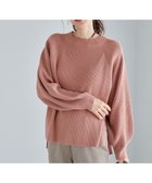 【その他のブランド/Other】の【洗濯機可能】ウールブレンドバルーンスリーブニット コーラル|ID: prp329100004615161 ipo3291000000033358665
