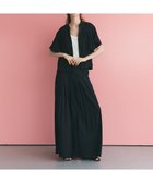 【グレース コンチネンタル/GRACE CONTINENTAL】のボックスプリーツパンツ ブラック|ID: prp329100004615233 ipo3291000000033367769