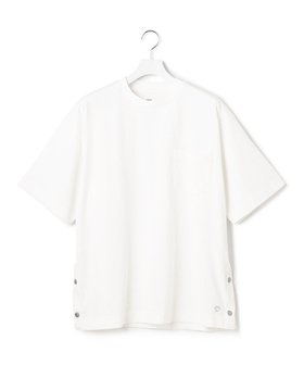 【ジェイプレスヨークストリート/J.PRESS YORK STREET】の【UNISEX】サイドスリット Tシャツ 人気、トレンドファッション・服の通販 founy(ファニー) ファッション Fashion レディースファッション Fashion for Women トップス・カットソー Cut & Sew Tops シャツ・ブラウス・オフィスカジュアル Elegant Blouses & Button-Ups ロングTシャツ・Tシャツ Longline T-Shirts & Tees カットソー・ベーシックTシャツ Cut-and-Sewn Tops / Stretch Tees & Basics ユニセックス Unisex, Genderless インナー Innerwear カットソー Cut and Sewn Top シンプル Simple, Minimal スリット Slit, Slit Detail ドット Polka Dot, Dot Pattern ベーシック Basic, Essential ポケット Pocket, Pocket Detail 夏 Summer 春 Spring S/S・春夏 SS, Spring/Summer, Warm Season |ID:prp329100004615241