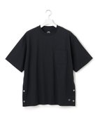 【ジェイプレスヨークストリート/J.PRESS YORK STREET】の【UNISEX】サイドスリット Tシャツ 人気、トレンドファッション・服の通販 founy(ファニー) ファッション Fashion レディースファッション Fashion for Women トップス・カットソー Cut & Sew Tops シャツ・ブラウス・オフィスカジュアル Elegant Blouses & Button-Ups ロングTシャツ・Tシャツ Longline T-Shirts & Tees カットソー・ベーシックTシャツ Cut-and-Sewn Tops / Stretch Tees & Basics ユニセックス Unisex, Genderless インナー Innerwear カットソー Cut and Sewn Top シンプル Simple, Minimal スリット Slit, Slit Detail ドット Polka Dot, Dot Pattern ベーシック Basic, Essential ポケット Pocket, Pocket Detail 夏 Summer 春 Spring S/S・春夏 SS, Spring/Summer, Warm Season thumbnail ブラック系|ID: prp329100004615241 ipo3291000000033052162