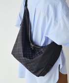 【ラシット/russet】の【2025AW新作】ダブルベルトナイロンショルダーバッグL(SF-262) Black/Navy|ID: prp329100004615260 ipo3291000000033052493