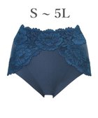【ブラデリス ニューヨーク/BRADELIS New York】の【BRADELIS NewYork peace】おしりPラインヒップラップショーツ25 ハイウエスト 綿混 補正下着 深め お腹スッキリ ヒップアップ ディープブルー|ID: prp329100004615262 ipo3291000000033451310