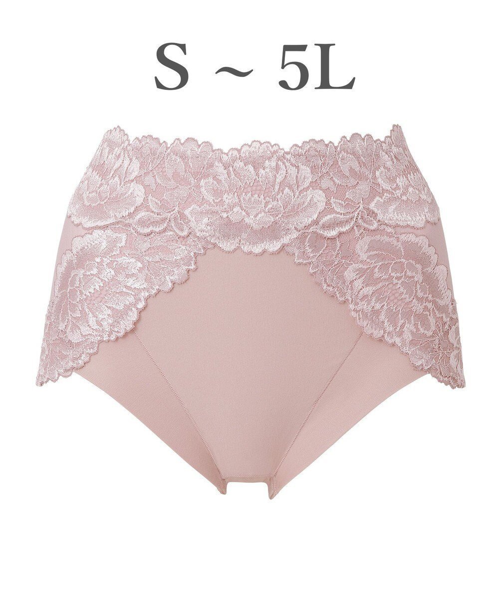 【ブラデリス ニューヨーク/BRADELIS New York】の【BRADELIS NewYork peace】おしりPラインヒップラップショーツ25 綿混で快適 程よい補正力でヒップアップ ふかめ お腹スッキリ インテリア・キッズ・メンズ・レディースファッション・服の通販 founy(ファニー) 　ファッション　Fashion　レディースファッション　Fashion for Women　アンダー　Underwear Essentials　ギャザー　Gathered, Ruffled　ショーツ　Shorts, Short Pants　ストレッチ　Stretch, Stretchy Fabric　スーピマ　Supima, Premium Cotton　タンブラー　Tumbler, Travel Mug　トリプル　Triple, Three Layers　パターン　Pattern, Design Print　フィット　Fit, Slim Fit　プリント　Print, Printed Pattern　ランジェリー　Lingerie, Intimate Wear　レース　Lace, Lace Fabric　ロング　Long, Long-Length　おすすめ　Recommended / Our Picks　ローズ|ID: prp329100004615262 ipo3291000000036534827