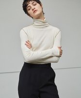 【ベイジ,/BEIGE,】の【洗える】FORD / ウール配色メローハイネックカットソー 人気、トレンドファッション・服の通販 founy(ファニー) ファッション Fashion レディースファッション Fashion for Women トップス・カットソー Cut & Sew Tops シャツ・ブラウス・オフィスカジュアル Elegant Blouses & Button-Ups ロングTシャツ・Tシャツ Longline T-Shirts & Tees カットソー・ベーシックTシャツ Cut-and-Sewn Tops / Stretch Tees & Basics インナー Innerwear カットソー Cut and Sewn Top カーディガン Cardigan, Knitwear ジャケット Jacket, Outerwear ハイネック High Neck, Mock Neck フィット Fit, Slim Fit 人気 Popular, Best Seller 定番 Standard, Basic Item 洗える Machine Washable A/W・秋冬 Autumn/Winter |ID:prp329100004615265