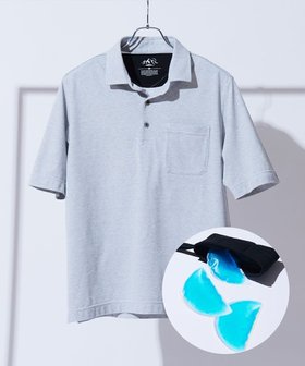 【ジョセフ アブード マウンテン/JOSEPH ABBOUD MOUNTAIN】の暑さに徹底抗戦【首元に冷感ジェル】フリーズパックポロ 無地タイプ 人気、トレンドファッション・服の通販 founy(ファニー) ファッション Fashion レディースファッション Fashion for Women トップス・カットソー Cut & Sew Tops シャツ・ブラウス・オフィスカジュアル Elegant Blouses & Button-Ups ポロシャツ・きれいめカジュアル Smart-Casual Polo Tops 春 Spring 吸水 Absorbent, Quick-Dry シンプル Simple, Minimal スポーツ Sports, Activewear フィット Fit, Slim Fit ポケット Pocket, Pocket Detail ポロシャツ Polo Shirt, Collared Tee 無地 Plain, Solid Color S/S・春夏 SS, Spring/Summer, Warm Season 夏 Summer ビジネス 仕事 通勤 Business / Work / Commuting |ID:prp329100004615297