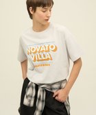 【アメリカンホリック/AMERICAN HOLIC】の配色ロゴプリントTシャツ Light Gray|ID: prp329100004615315 ipo3291000000033433028