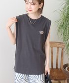 【アメリカンホリック/AMERICAN HOLIC】のロゴ刺繍ノースリーブプルオーバー Charcoal Gray|ID: prp329100004615329 ipo3291000000033598040