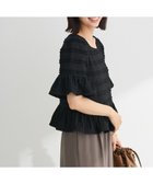 【グリーンパークス/Green Parks】の・SUGAR SPOON レースフリルプルオーバー 人気、トレンドファッション・服の通販 founy(ファニー) ファッション Fashion レディースファッション Fashion for Women トップス・カットソー Cut & Sew Tops シャツ・ブラウス・オフィスカジュアル Elegant Blouses & Button-Ups ロングTシャツ・Tシャツ Longline T-Shirts & Tees カジュアルプルオーバー・ニットトップス Pullovers & Knit Tops / Casual Pullovers カットソー・ベーシックTシャツ Cut-and-Sewn Tops / Stretch Tees & Basics おすすめ Recommended / Our Picks カットソー Cut and Sewn Top セットアップ Set-Up, Coordinated Outfit デニム Denim, Jeans Material フリル Frill, Ruffle フレア Flare, Flared ポケット Pocket, Pocket Detail メッシュ Mesh, Net Fabric A/W・秋冬 Autumn/Winter thumbnail Black|ID: prp329100004615344 ipo3291000000033326000