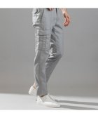 【ジョゼフ オム/JOSEPH HOMME / MEN】の新型【抜群のストレッチ性/光沢素材】ハイパワーソフトストレッチ デザインパンツ/ STICK DESIGN ライトグレー系|ID: prp329100004616150 ipo3291000000033246409