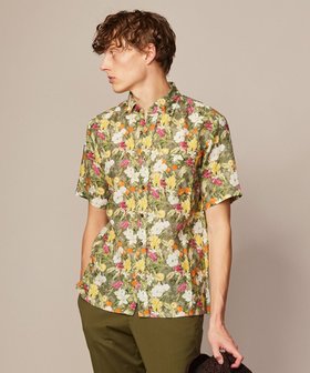 【ジョセフ アブード/JOSEPH ABBOUD / MEN】の【TEXTA・リネン100%】BIRD&フラワープリントシャツ 人気、トレンドファッション・服の通販 founy(ファニー) ファッション Fashion メンズファッション Fashion for Men トップス・カットソー Cut & Sew Tops メンズシャツ Shirts イタリア Italy クール Cool, Chic ジャケット Jacket, Outerwear プリント Print, Printed Pattern リゾート Resort, Vacation Style リネン Linen, Linen Fabric リラックス Relax, Relaxed Fit 再入荷 Restock / Back in Stock 夏 Summer 春 Spring S/S・春夏 SS, Spring/Summer, Warm Season |ID:prp329100004616156