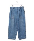 【ジェイプレスヨークストリート/J.PRESS YORK STREET】の【UNISEX】ワイド デニムパンツ 人気、トレンドファッション・服の通販 founy(ファニー) ファッション Fashion レディースファッション Fashion for Women パンツ Pants & Trousers デニムパンツ・ジーンズ・美脚デニム Denim Jeans & Pants ユニセックス Unisex, Genderless デニム Denim, Jeans Material パッチ Patch, Appliqué ポケット Pocket, Pocket Detail ワイド Wide, Wide Fit 夏 Summer S/S・春夏 SS, Spring/Summer, Warm Season A/W・秋冬 Autumn/Winter thumbnail ネイビー系|ID: prp329100004616183 ipo3291000000033680726