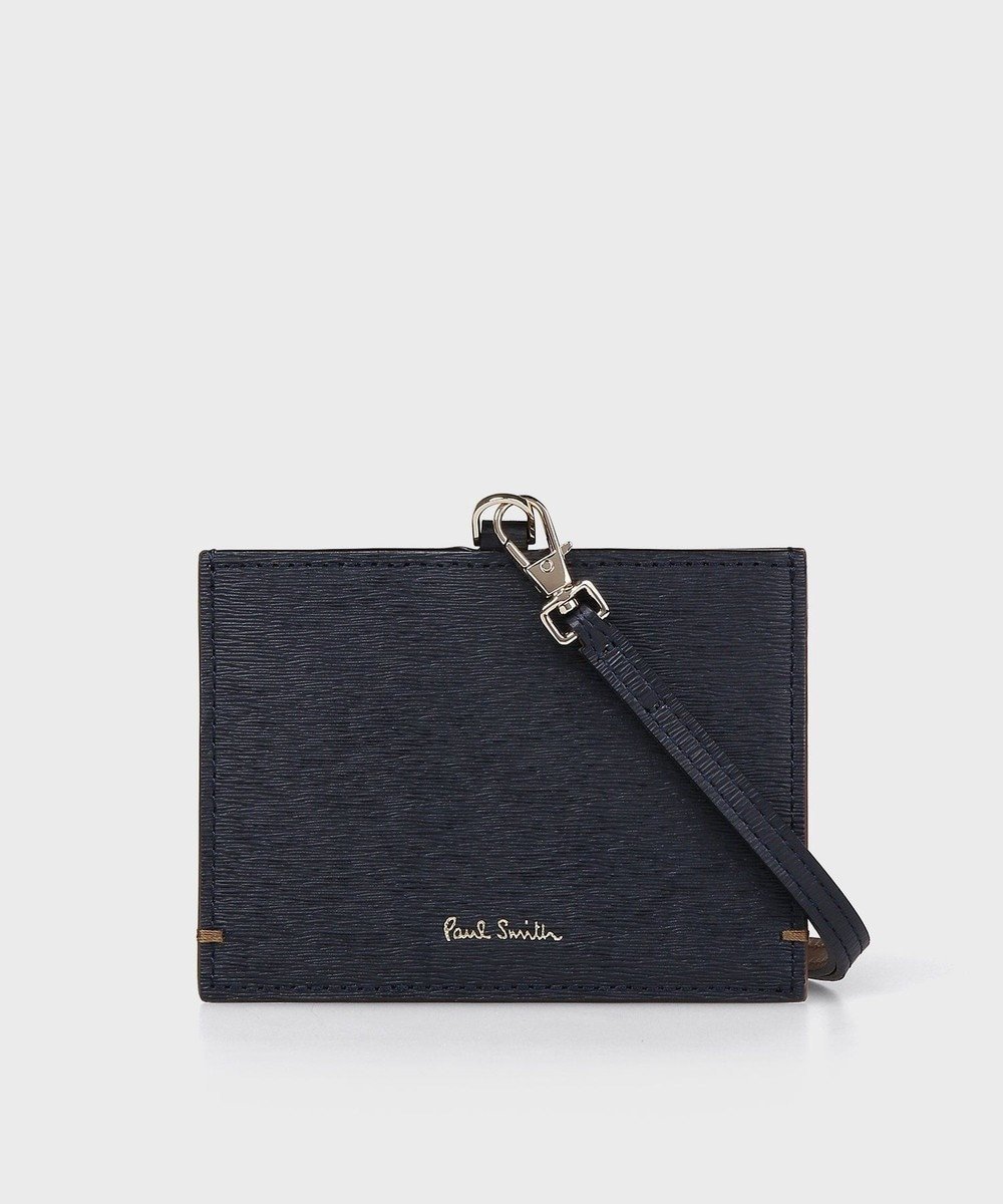 【ポールスミス/Paul Smith / MEN】のカラードエッジ AW24 IDケース インテリア・キッズ・メンズ・レディースファッション・服の通販 founy(ファニー) 　ファッション　Fashion　メンズファッション　Fashion for Men　メンズ　Men's, Menswear　A/W・秋冬　Autumn/Winter　財布　Wallet, Purse　ネイビー|ID: prp329100004616184 ipo3291000000033512556