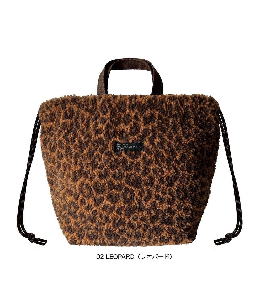 【ルートート/ROOTOTE】の1257【モコかわいい】SC.デリ.ボア-A インテリア・キッズ・メンズ・レディースファッション・服の通販 founy(ファニー) 　ファッション　Fashion　レディースファッション　Fashion for Women　バッグ　Bags　カメラ　Camera Accessories　巾着　Drawstring Bag, Kinchaku　ショルダー　Shoulder, Shoulder Strap　財布　Wallet, Purse　トートバッグ　Tote Bag, Large Shoulder Bag　フェミニン　Feminine, Girly　フォルム　Silhouette, Form　ポケット　Pocket, Pocket Detail　ポーチ　Pouch, Small Case　ランダム　Random, Irregular　ワンポイント　One Point, Statement Accent　冬　Winter / This Winter　新作・新入荷　New Arrivals / New In　02:レオパード|ID: prp329100004616225 ipo3291000000033063915