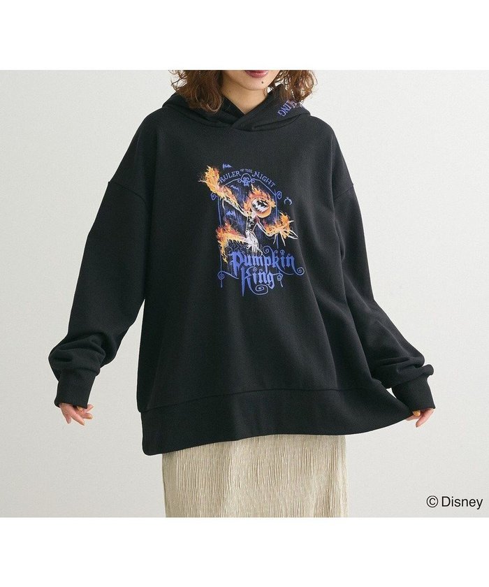【グリーンパークス/Green Parks】のナイトメア/グラフィックプリントパーカー インテリア・キッズ・メンズ・レディースファッション・服の通販 founy(ファニー) https://founy.com/ ファッション Fashion レディースファッション Fashion for Women ワンピース Dresses チュニック Tunic Tops & Dresses おすすめ Recommended / Our Picks スウェット / スエット Sweatshirt, Sweatwear チュニック Tunic, Long Top パーカー Hoodie, Parka ポケット Pocket, Pocket Detail A/W・秋冬 Autumn/Winter |ID: prp329100004616233 ipo3291000000033579281