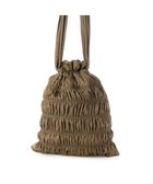 【アンビリオン/UNBILLION】のカシュカシュ cachecache / サテンギャザー巾着トートバッグ オーク|ID: prp329100004616239 ipo3291000000033530406