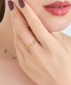 【フィービィー/phoebe】のハーモニーカラーダブルラインリング マルチ1|ID: prp329100004616423 ipo3291000000033065463
