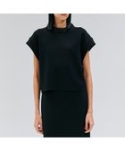 【ベイジ,/BEIGE,】の【洗える・Oggi 11月号掲載】LAURA / ドライタッチ異素材リブニット Black|ID: prp329100004616426 ipo3291000000033065474