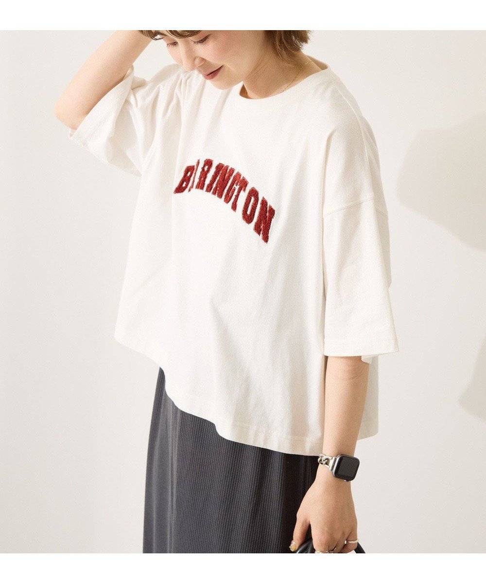【アメリカンホリック/AMERICAN HOLIC】のアソートサガラ刺繍Tシャツ 人気、トレンドファッション・服の通販 founy(ファニー) 　ファッション　Fashion　レディースファッション　Fashion for Women　トップス・カットソー　Cut & Sew Tops　シャツ・ブラウス・オフィスカジュアル　Elegant Blouses & Button-Ups　ロングTシャツ・Tシャツ　Longline T-Shirts & Tees　カットソー・ベーシックTシャツ　Cut-and-Sewn Tops / Stretch Tees & Basics　カットソー　Cut and Sewn Top　デニム　Denim, Jeans Material　フロント　Front, Front Design　ベーシック　Basic, Essential　夏　Summer　春　Spring　S/S・春夏　SS, Spring/Summer, Warm Season　 other-1|ID: prp329100004616451 ipo3291000000033187182