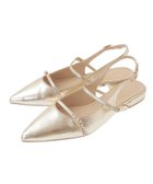 【イェッカ ヴェッカ/YECCA VECCA】のバックストラップメリージェーンパンプス Gold|ID: prp329100004616476 ipo3291000000033065880