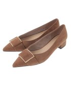 【イェッカ ヴェッカ/YECCA VECCA】のバックルローヒールパンプス Camel|ID: prp329100004616478 ipo3291000000033065885