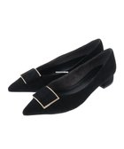 【イェッカ ヴェッカ/YECCA VECCA】のバックルローヒールパンプス Black|ID: prp329100004616478 ipo3291000000033065887