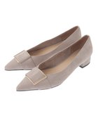 【イェッカ ヴェッカ/YECCA VECCA】のバックルローヒールパンプス Beige|ID: prp329100004616478 ipo3291000000033065888