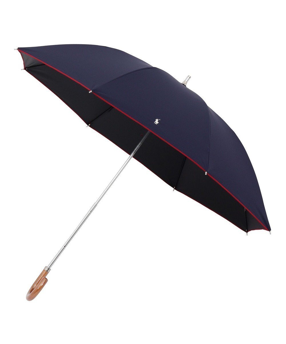 【ムーンバット/MOONBAT】のPOLO RALPH LAUREN(ポロ ラルフローレン)晴雨兼用日傘 ポロポニー 無地 ワンポイント 長傘 1級遮光 遮熱 UV インテリア・キッズ・メンズ・レディースファッション・服の通販 founy(ファニー) 　ファッション　Fashion　レディースファッション　Fashion for Women　レイングッズ・傘・晴雨兼用傘　Umbrellas & Rain Gear　アイビー　Ivy Pattern　コーティング　Coating, Coated Finish　傘　Umbrella, Parasol　ニューヨーク　New York, NYC Style　日傘　Parasol, UV Umbrella　無地　Plain, Solid Color　ワンポイント　One Point, Statement Accent　ディープブルー|ID: prp329100004616527 ipo3291000000033566784